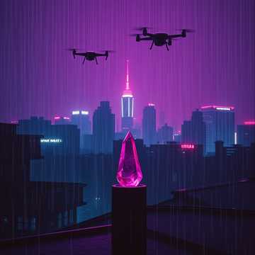 Sötét Tánc — AI-generated cover art