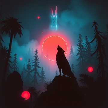 Jungle Drum And Bass, Epic hyperspace, 170 bpm, 5 — AI-generated cover art