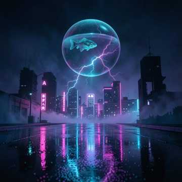 a — AI-generated cover art