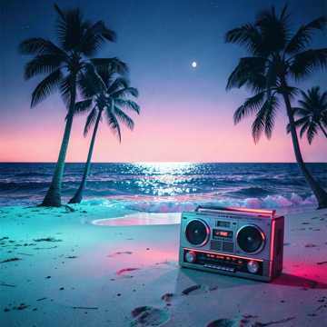 Mes vacances d'été  — AI-generated cover art