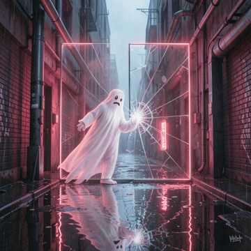 Illusions — AI-generated cover art