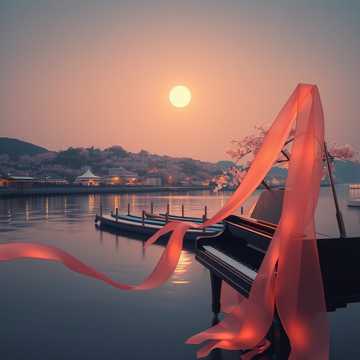 In Love with Korea — AI-generated cover art