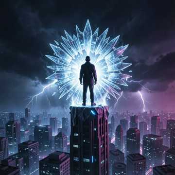shine Colder  — AI-generated cover art