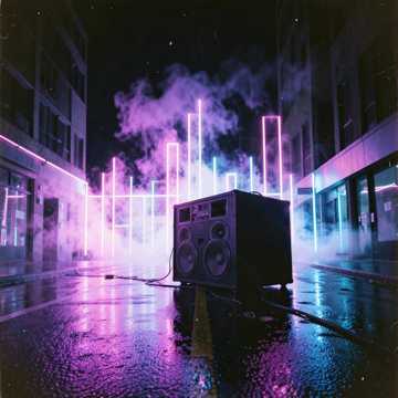 trap  (Lyric Video) — AI-generated cover art