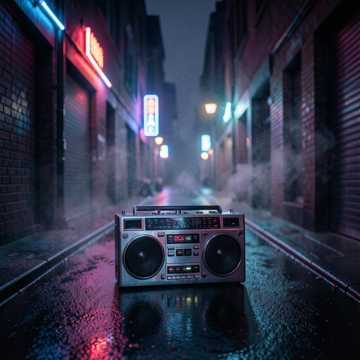 trap beat — AI-generated cover art