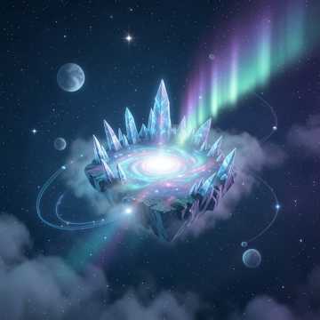 Stellar Void Warmth — AI-generated cover art