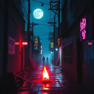 Remix Track — AI-generated cover art