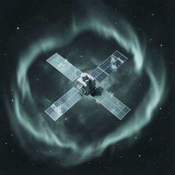 Low Orbit Stasis — AI-generated cover art