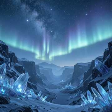 Cold Star Canopy — AI-generated cover art