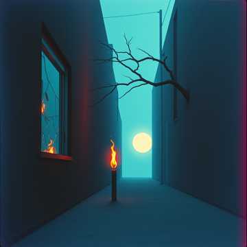 No.1 - Hiç Işık Yok (feat. Melek Mosso) #SiyahBayrak (Remix) — AI-generated cover art
