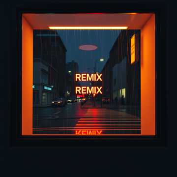 Remix Track — AI-generated cover art