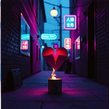 Remix Track — AI-generated cover art