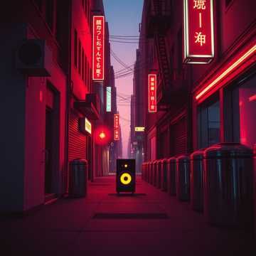 trap (Lyric Video) — AI-generated cover art
