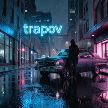 trapov (Lyric Video) — AI-generated cover art