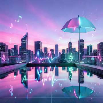 Remix Track — AI-generated cover art