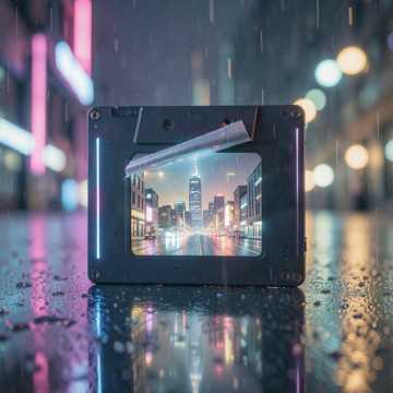 Remix Track — AI-generated cover art