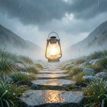 Cinta yang Tak Pernah Pergi — AI-generated cover art