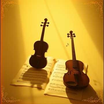Classical, Happy, Guitar — AI-generated cover art
