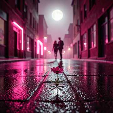 Bollywood romantic — AI-generated cover art