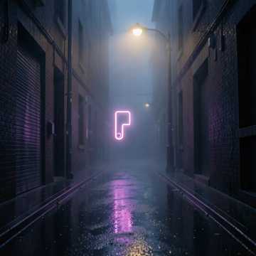 Sad and relaxing, Lo-Fi, Relaxing, Dark, Piano, Gu — AI-generated cover art