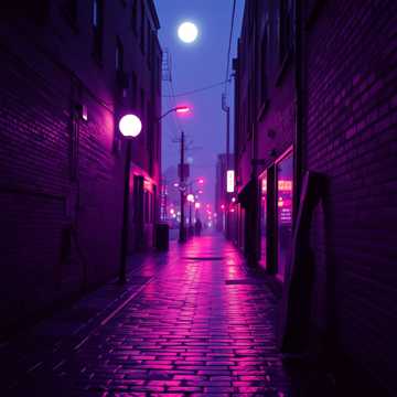 Sad and romantic with rap, Dark — AI-generated cover art