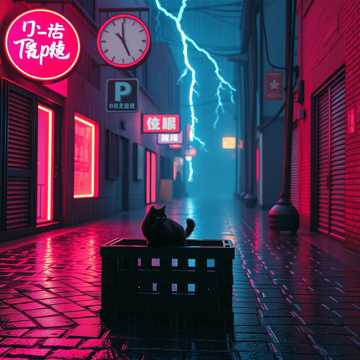 Dark — AI-generated cover art