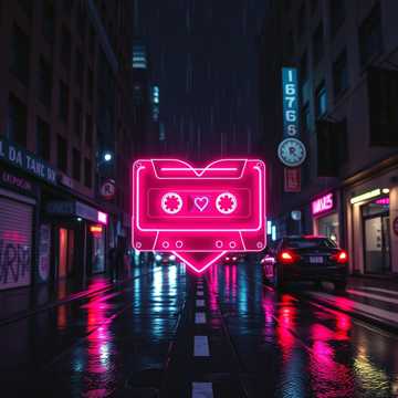 Remix Track — AI-generated cover art