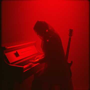 Hip Hop, Pop, R&B, Melancholic, Dark, Piano, Guita — AI-generated cover art