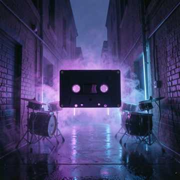 R&B, Energetic, Dark, Drums — AI-generated cover art