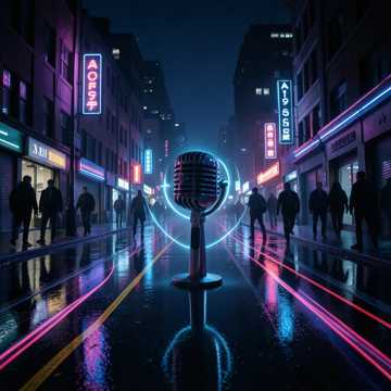 R&B, Energetic, Dark, Drums — AI-generated cover art