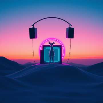 Remix Track — AI-generated cover art