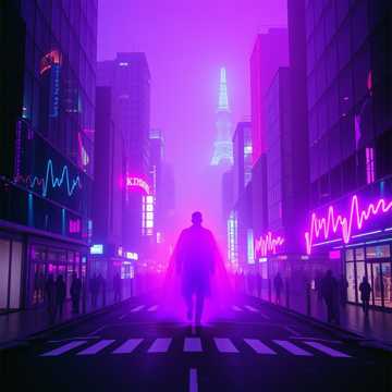 Remix Track — AI-generated cover art