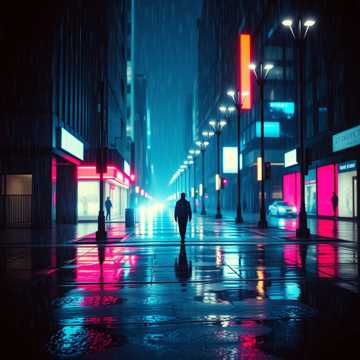 Remix Track — AI-generated cover art