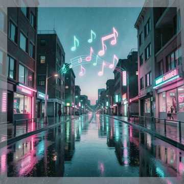 Remix Track — AI-generated cover art
