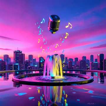 Remix Track — AI-generated cover art