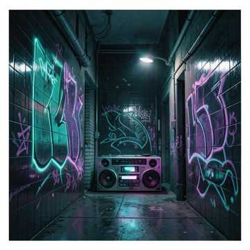 Drill Stream 3 — AI-generated cover art