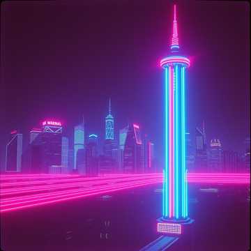 Electronic, Hip Hop, Energetic, Dark, Synth, Bass — AI-generated cover art
