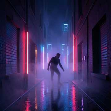 dark trap beat 808 bass — AI-generated cover art