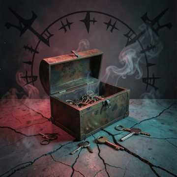 Casket Keys — AI-generated cover art