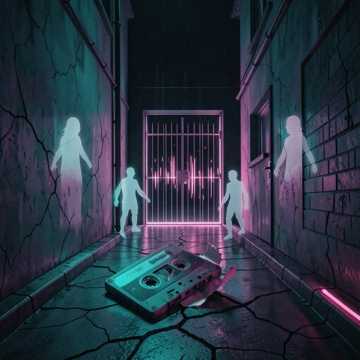Dead Channel — AI-generated cover art
