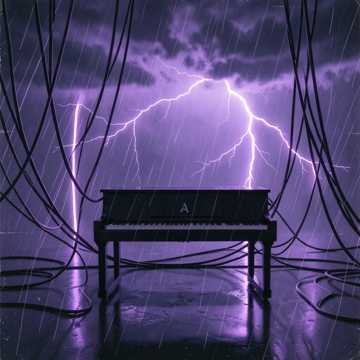 dark trap beat — AI-generated cover art