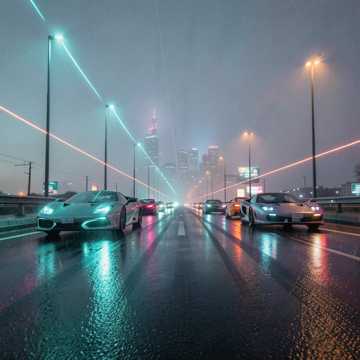 Tokyo Expressway '89 — AI-generated cover art