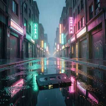 R&B, Lo-Fi, Guitar, Bass — AI-generated cover art
