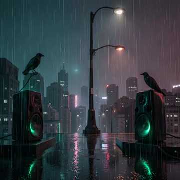 Dark Hip Hop Track — AI-generated cover art