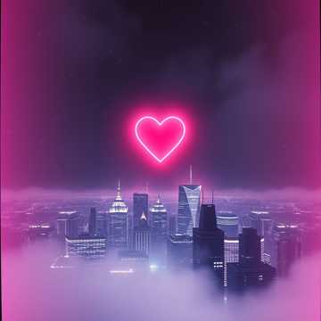 Romantic Pop Track — AI-generated cover art