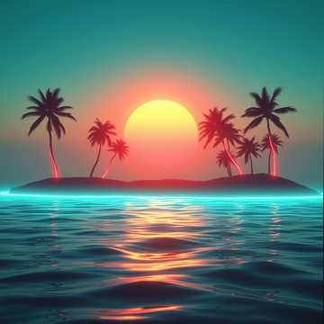 Energetic Electronic Track (Lyric Video) — AI-generated cover art