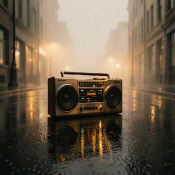 Melancholic Hip Hop Track — AI-generated cover art