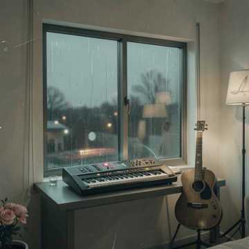 Chill Lo-fi Track — AI-generated cover art