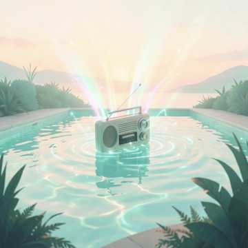Chill Pop Track — AI-generated cover art