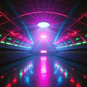 Energetic Pop Track — AI-generated cover art